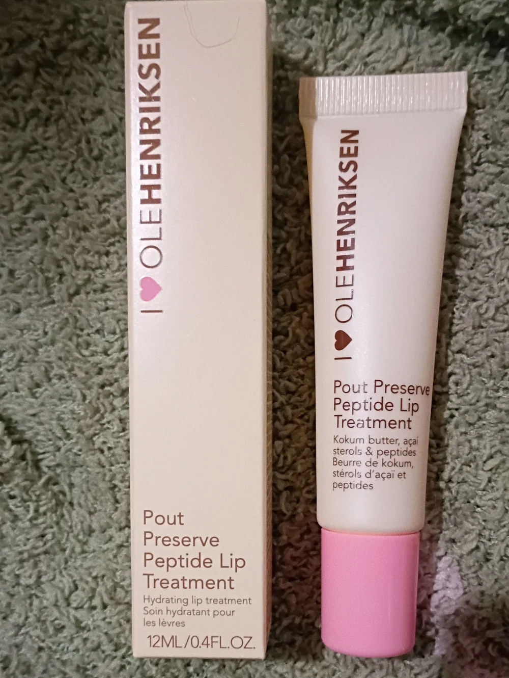 OLE HENRIKSEN POUT PRESERVE PEPTIDE LIP TREATMENT Vanilla Bonbon